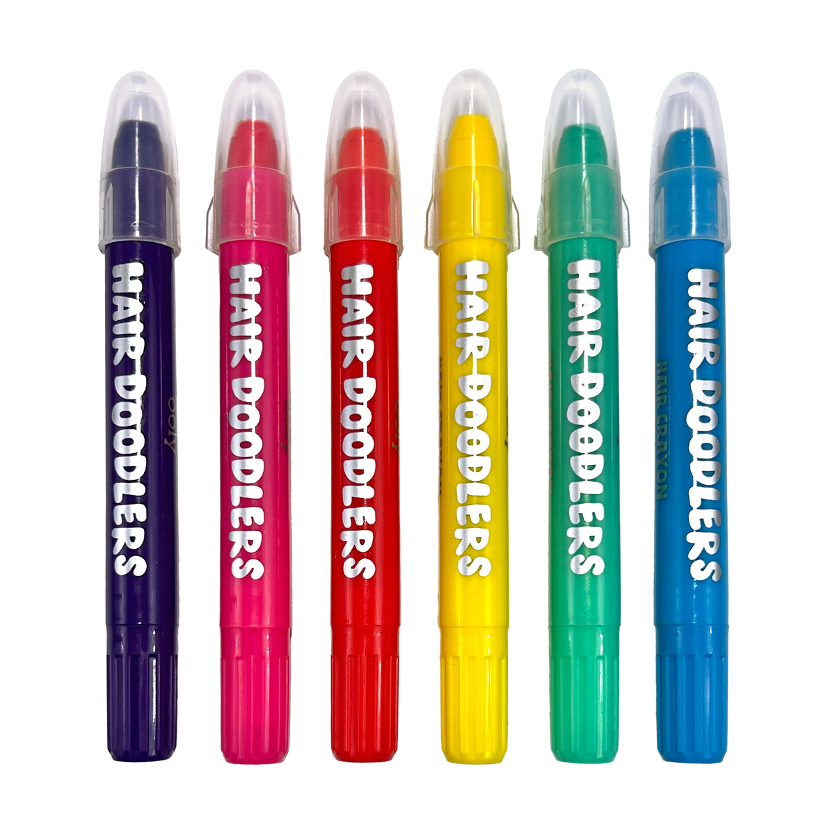 Hair Doodlers Hair Crayons Set of 6