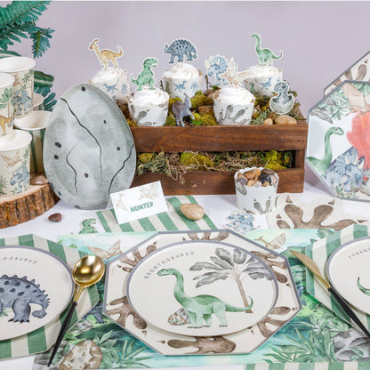 Dinosaur Placemats – Disposable Table Setting