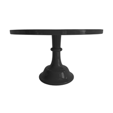 Black Melamine Pedestal Cake Stand