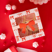 Red and Pink Bows Cookie Box 6ct