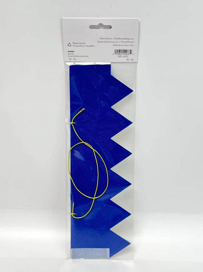 Felt Blue Birthday Crown