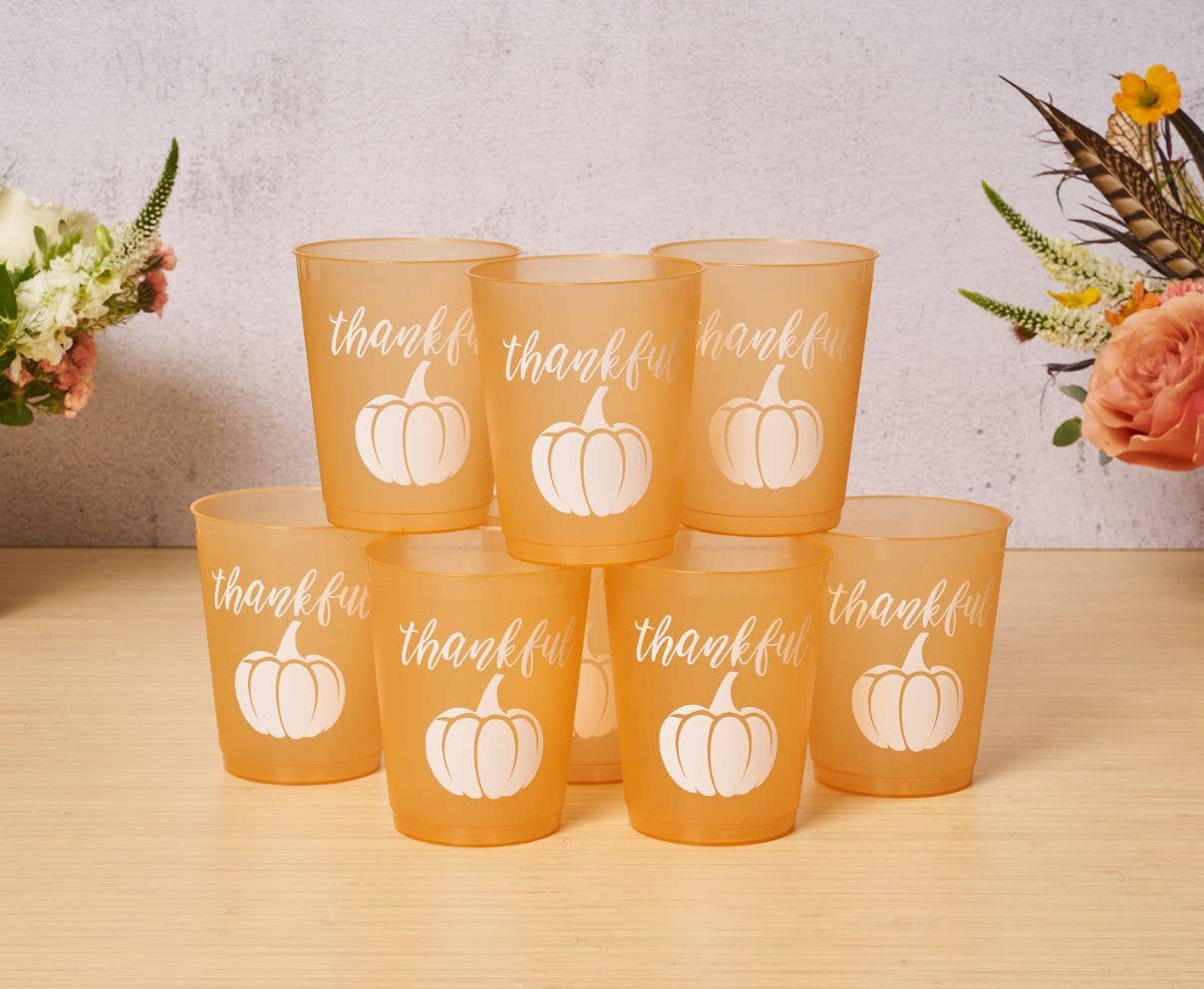 Give Thanks Frost Flex Cups/8pk - Thankful