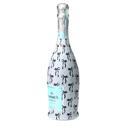 Beau Bottles Grandmillennial Black Bows - Prosecco Collection