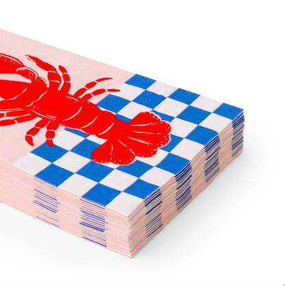 LE LOBSTER GUEST TOWELS