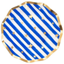 Wavy Appetizer/Dessert Bowl Patriotic Confetti/8ct