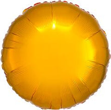 Gold Round 18in Solid Mylar
