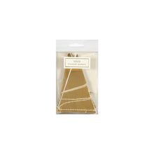 Gold Foil Mini Pennant Banner