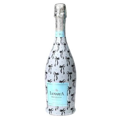 Beau Bottles Grandmillennial Black Bows - Prosecco Collection