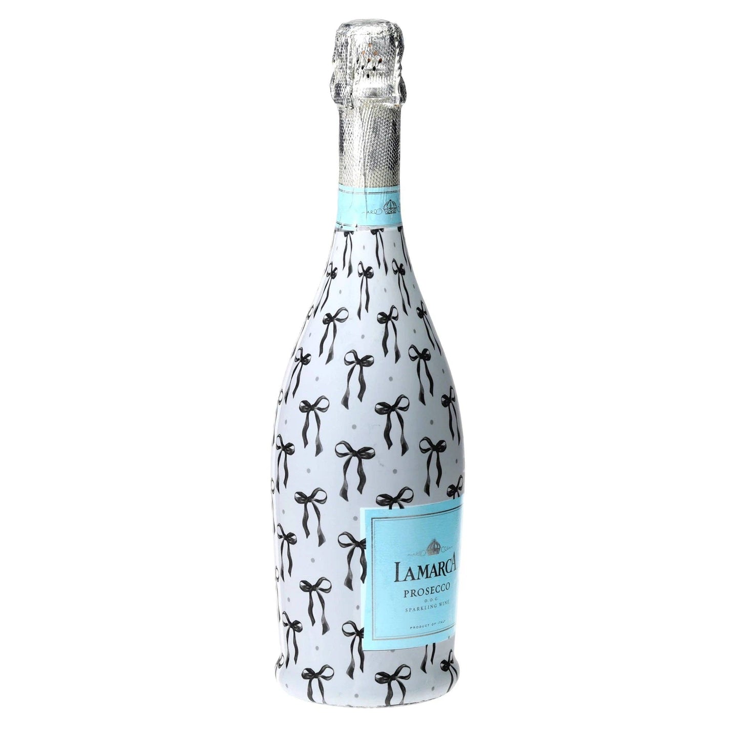 Beau Bottles Grandmillennial Black Bows - Prosecco Collection