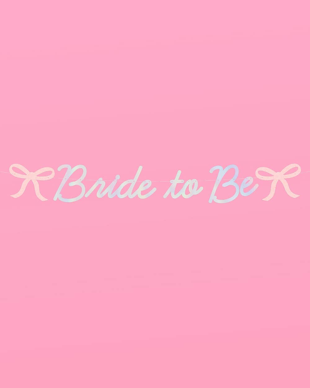 Tying The Knot Banner "Bride to Be"