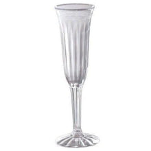 5oz Resposables Fluted Plastic Champagne Glasses 1-Piece 8ct