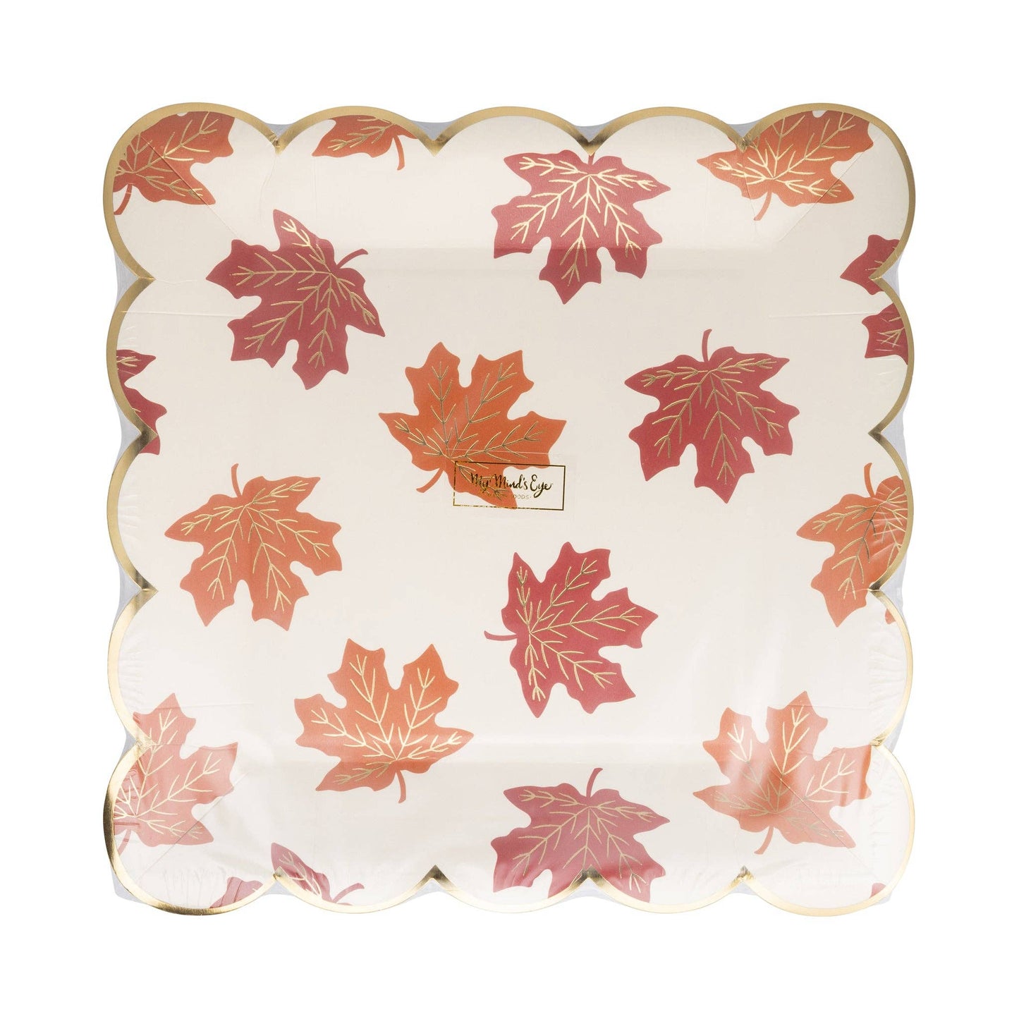 Falling Leaves 9in Paper Plates 8ct