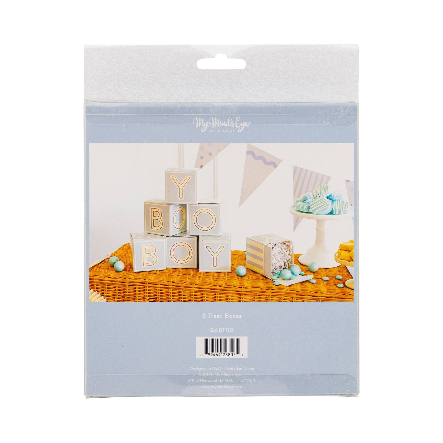 Blue Block Treat Box 8ct