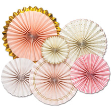 Princess Party Fans 6ct