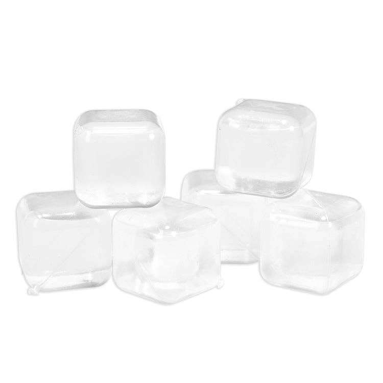Clear Reusable Ice Cubes 30ct