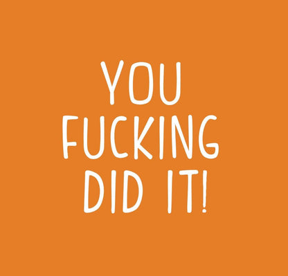 You Fuc*ing Did It! Latex Balloon