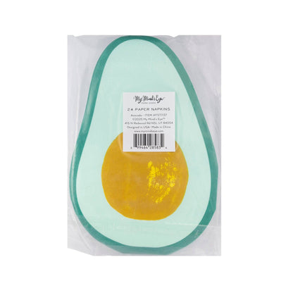 Fiesta Avocado Napkins 24ct