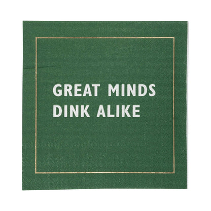 Pickleball Sayings Paper Cocktail Napkins 18ct