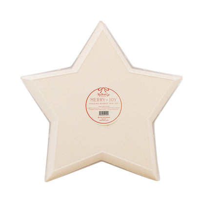 Merry + Joy Star Bamboo Set