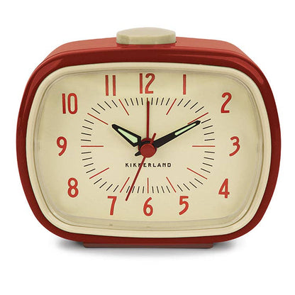 Retro Alarm Clock + Red