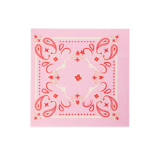 Bandana Paper Cocktail Napkins 24ct