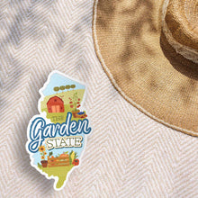 Garden State New Jersey Sticker - Cute NJ Farm Decals