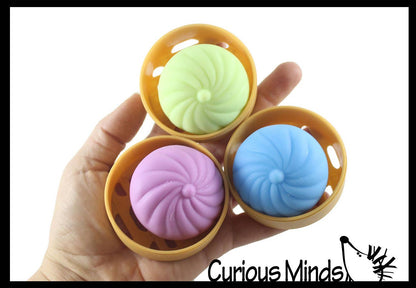 1 Doh Dumpling Dim Sum Ball -  Soft Doh Stress Fidget