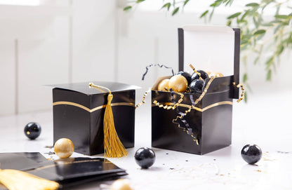 Grad Cap Treat Boxes 8ct