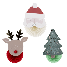 Christmas Fan Decor Set