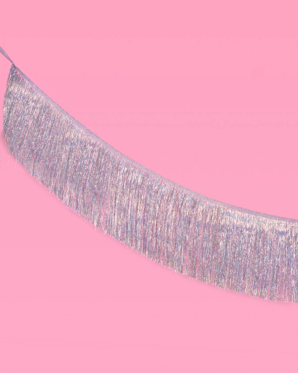 Party Iridescent Fringe Foil Banner