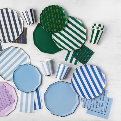 EMERALD GREEN SIGNATURE BOW SMALL PLATES