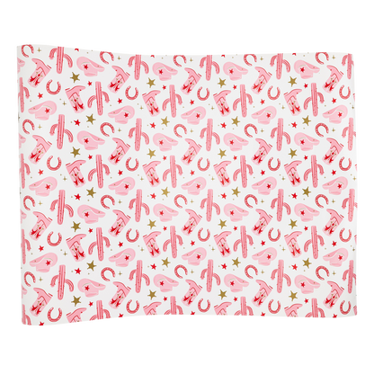 Cowgirl Paper Table Runner