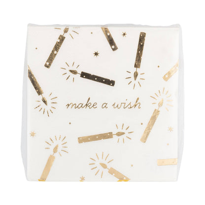 Make a Wish Candles Cocktail Napkin