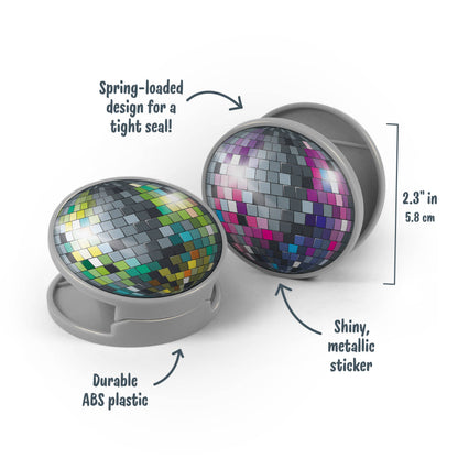 Boogie Bites - Disco Ball Bag Clips - Set of 4