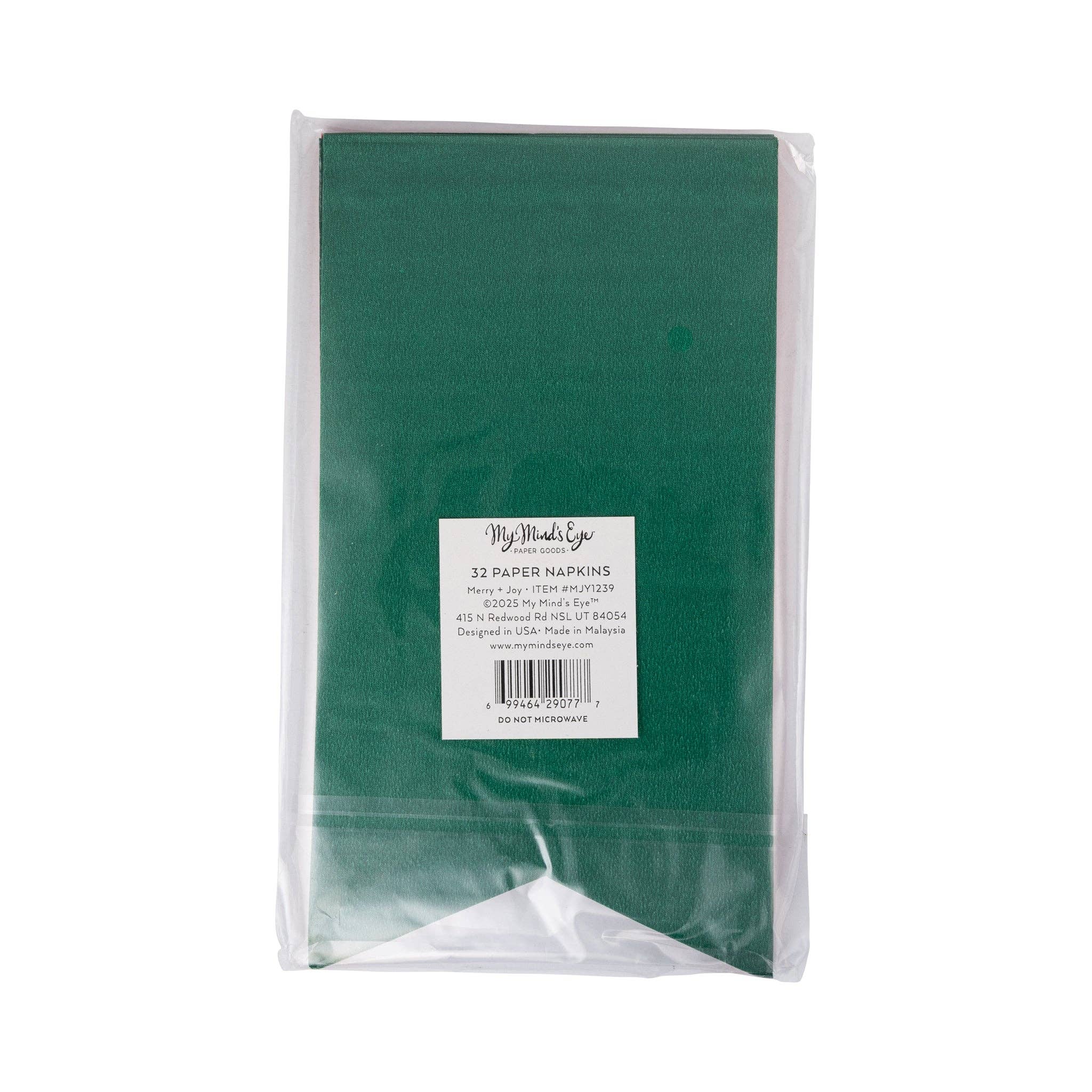 Merry + Joy Dinner Napkins - Thumbnail 4