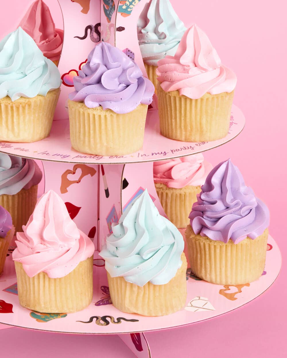 Party Era Cupcake Tower - 3 tiered display, dessert stand