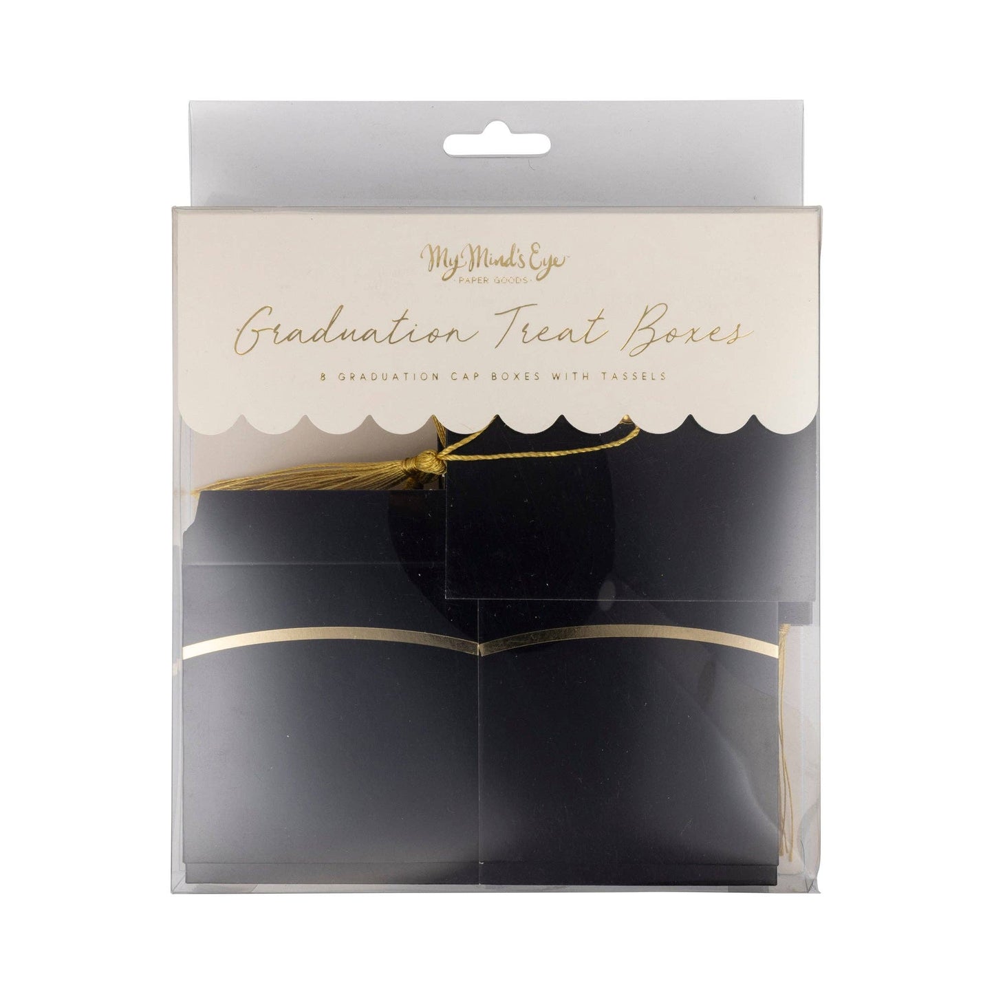 Grad Cap Treat Boxes 8ct