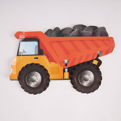 Dump Truck Paper Plates – 8 in Partyware