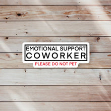 Emotional Support Coworker Sticker
