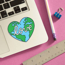 Love Earth Die Cut Sticker