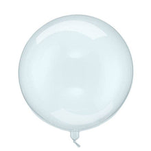 #630 Sphere Transparent Blue 16in Balloon