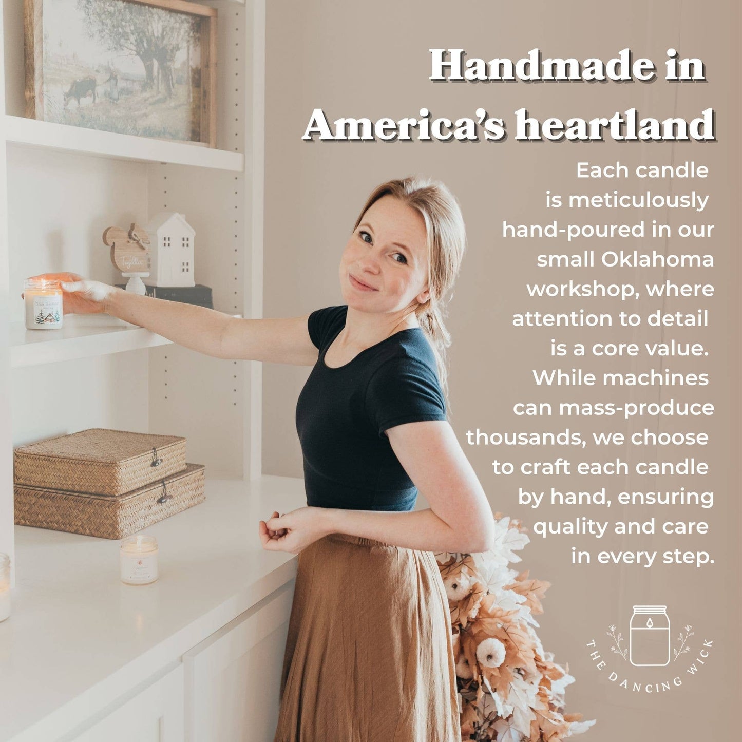 New Grandparent Gift Candle / Golden Hour