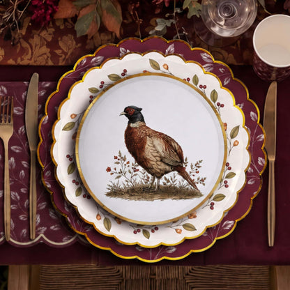 Rustic Pheasant 6" Appetizer Plate