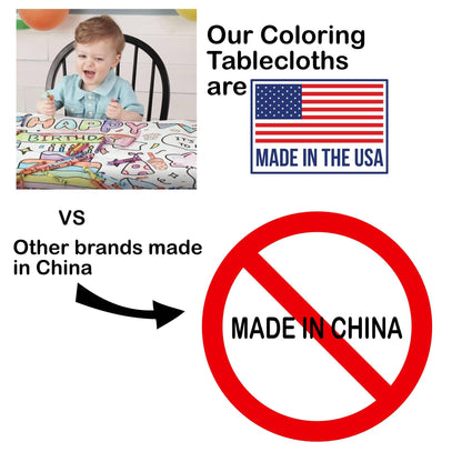 Be Kind Coloring Tablecloth