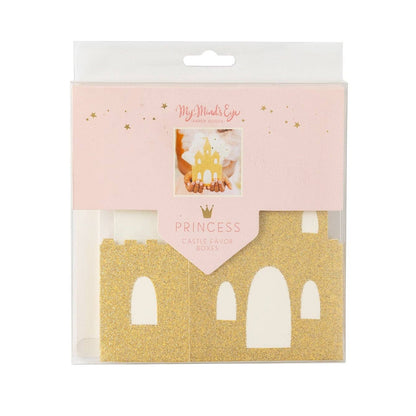 Princess Castle Favor Boxes 8ct