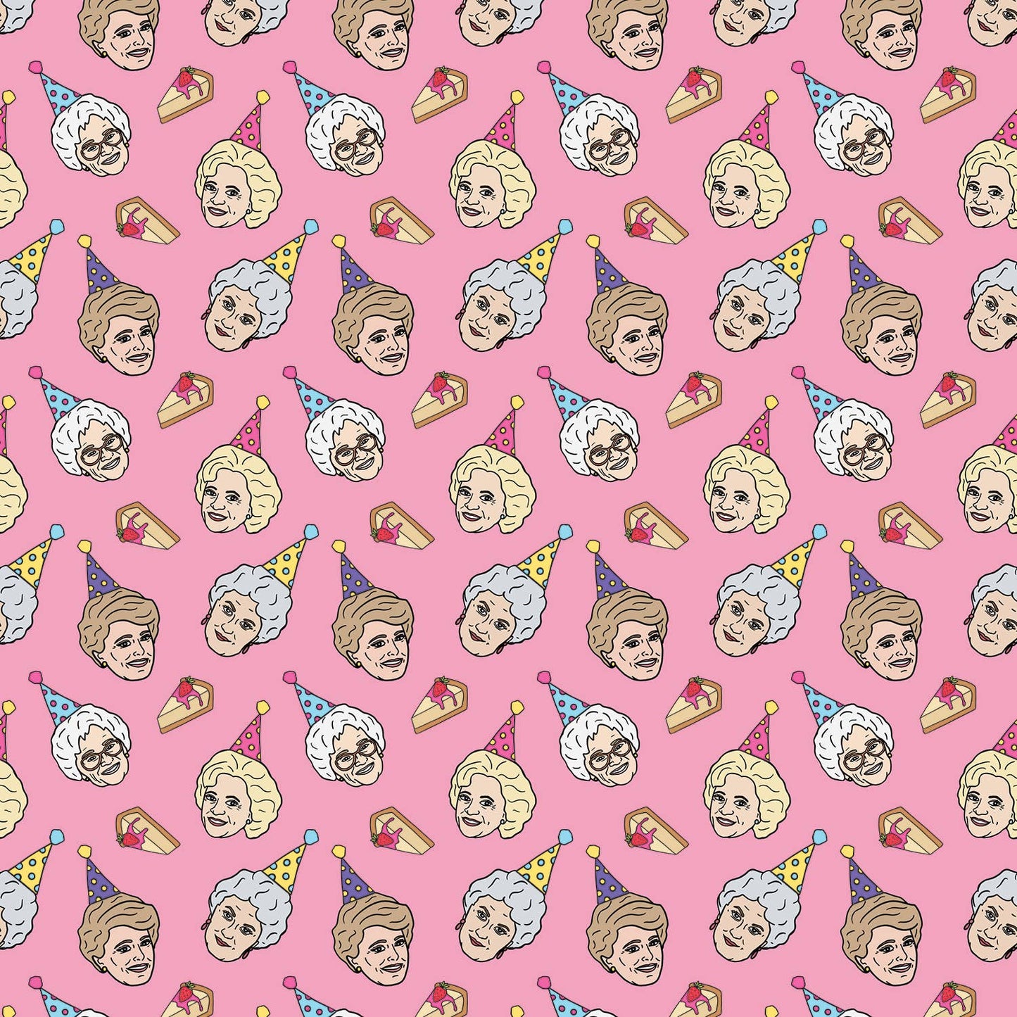 Golden Birthday Wrapping Paper Roll