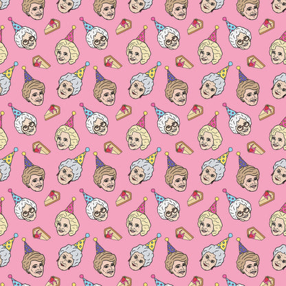 Golden Birthday Wrapping Paper Roll