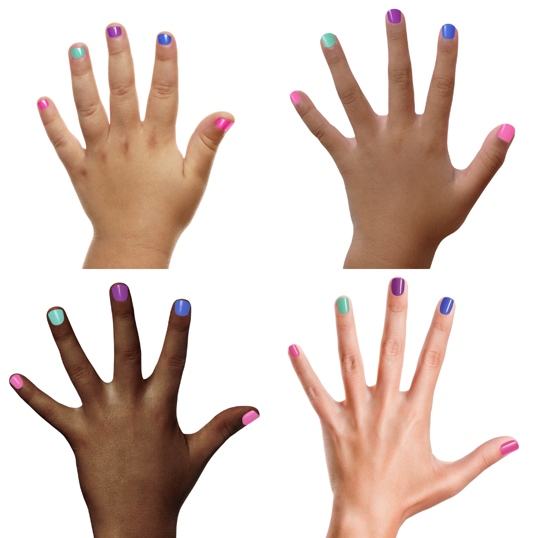 Scented Fruit Fairy Set Non-Toxic Kids Nail Polish