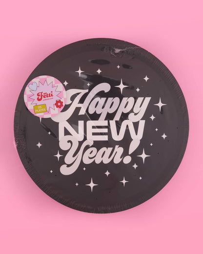 2024 NYE Foil Party Plates 10ct