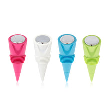 Cone Silicone Bottle Stoppers 2ct (2 Assorted Colors)